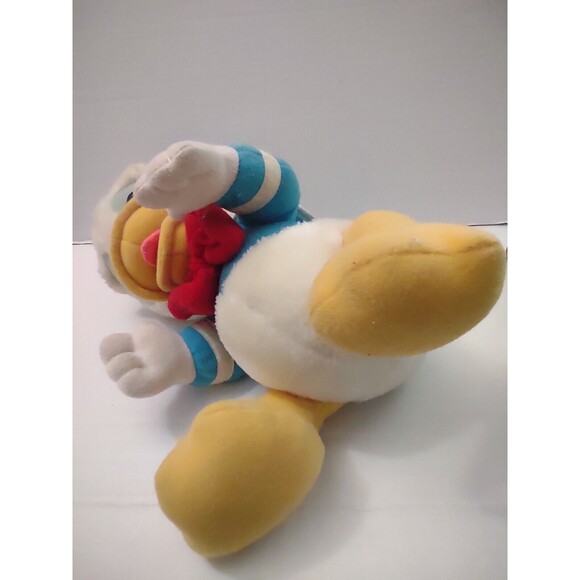 Vintage Disney Donald Duck Plush Stuffed Animal 1986 Hasbro Softies 13" Long - Picture 5 of 11
